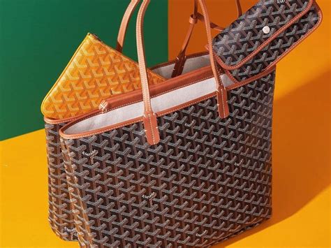 goyard mens tote|goyard tote knockoff.